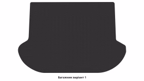 Interior mats for the Nissan Murano Z51 2008-2014 II generation Crossover - Фото 2