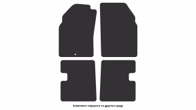 Interior mats for the Nissan Micra K11 1993-2003 II generation EU Hatchback - Фото 2