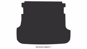 Interior mats for the Nissan Terrano R50 1996-2004 II generation EU Crossover 5-door - Фото 2