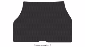 Interior mats for the Nissan Bluebird (U12) 1987-1992 VIII generation JP Sedan - Фото 2