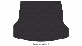 Interior mats for the Nissan X-Trail T32 2017-2021 III generation EU Crossover restyling 7-seater - Фото 3