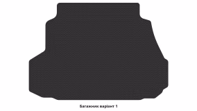 Interior mats for the Nissan Almera (N15) 1995-2000 I generation EU Sedan - Фото 2