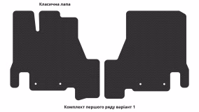 Interior mats for the Nissan Quest 2010-2016 IV generation US Minivan 7-seater - Фото 7