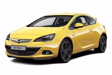 Interior mats for the Opel Astra J GTC 2012-2018 IV generation EU Hatchback 3-door