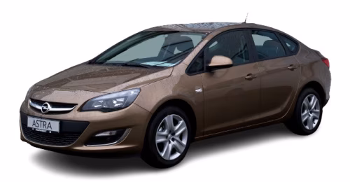 Interior mats for the Opel Astra J 2009-2015 IV generation EU Sedan