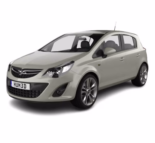 Interior mats for the Opel Corsa D 2006-2014 IV generation EU Hatchback 5-door
