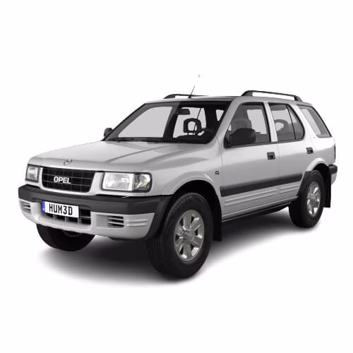 Interior mats for the Opel Frontera B 1998-2004 II generation EU Crossover 5-door