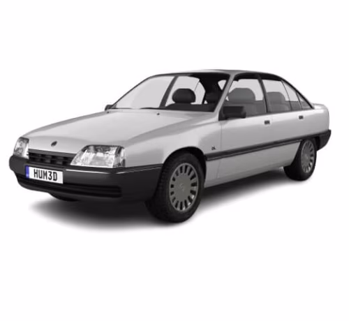 Interior mats for the Opel Omega A 1986-1993 I generation EU Sedan