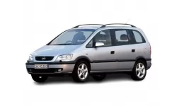 Коврики в салон Opel Zafira A 1999 - 2003 I поколение EU Minivan дорест 7-ми местная 