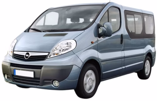 Interior mats for the Opel Vivaro B 2014-2019 II generation EU VAN 4-door 8/9-seater