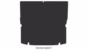 Interior mats for the Opel Zafira B 2005-2008 II generation EU Minivan pre-restyling 7-seater - Фото 3