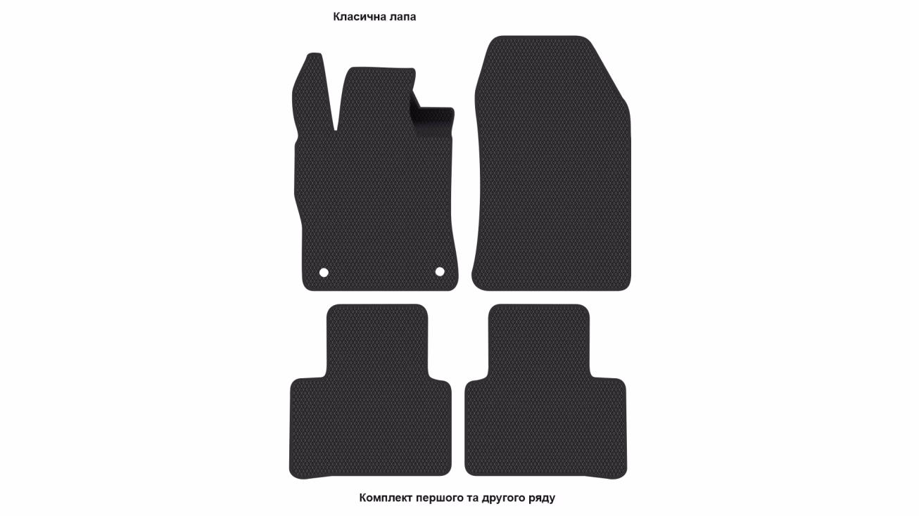 Interior mats for the Opel Astra L 2021-… VI generation EU Universal - Фото 2