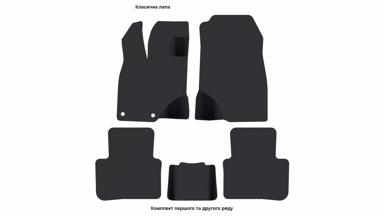 Interior mats for the Opel Grandland B 2024-… II generation EU Crossover - Фото 2