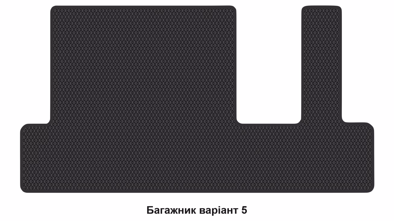 Interior mats for the Opel Zafira Life 2019-… IV generation EU VAN 9-seater - Фото 3