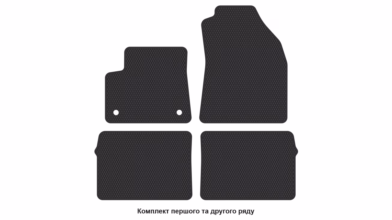 Interior mats for the Opel Frontera 2024-… III generation EU Crossover Electro (BEV) - Фото 2