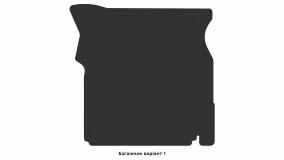 Interior mats for the Opel Omega B 1994-2003 II generation EU Sedan - Фото 2