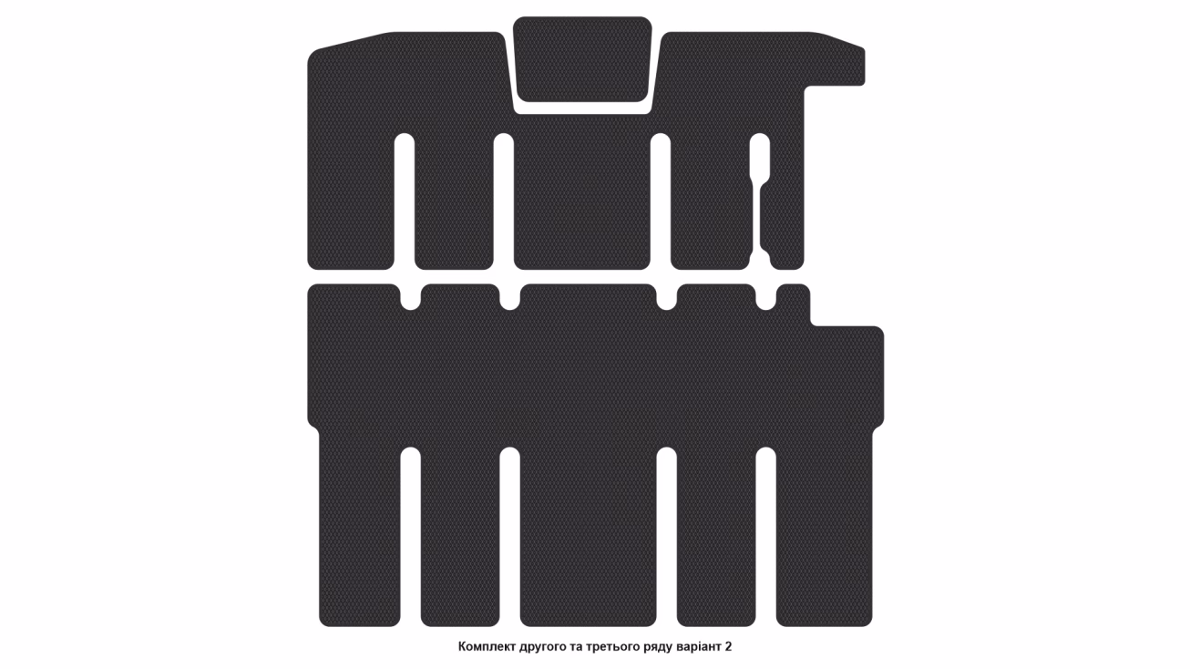 Interior mats for the Opel Vivaro A 2001-2014 I generation EU VAN - Фото 6