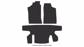 Interior mats for the Opel Frontera A Sport 1989-1998 I generation EU Crossover 3-door - Фото 3