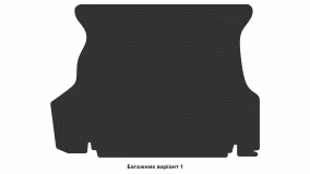 Interior mats for the Opel Vectra A 1988-1995 I generation EU Hatchback - Фото 2