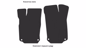 Interior mats for the Opel Tigra B 2004-2009 II generation EU Coupe - Фото 2