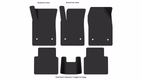 Interior mats for the Opel Signum 2003-2008 I generation EU Hatchback - Фото 4