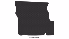 Interior mats for the Opel Omega A 1986-1993 I generation EU Sedan - Фото 2