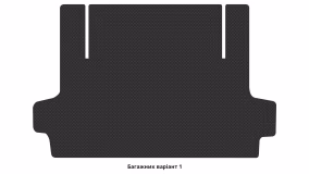 Interior mats for the Opel Vivaro B 2014-2019 II generation EU VAN 4-door - Фото 4