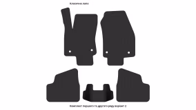 Interior mats for the Opel Astra GTC 2004-2014 II generation EU Hatchback - Фото 2