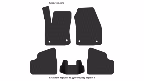 Interior mats for the Opel Astra GTC 2004-2014 II generation EU Hatchback - Фото 3