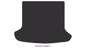 Interior mats for the Opel Frontera A 1991-1998 I generation EU Crossover 5-door - Фото 2