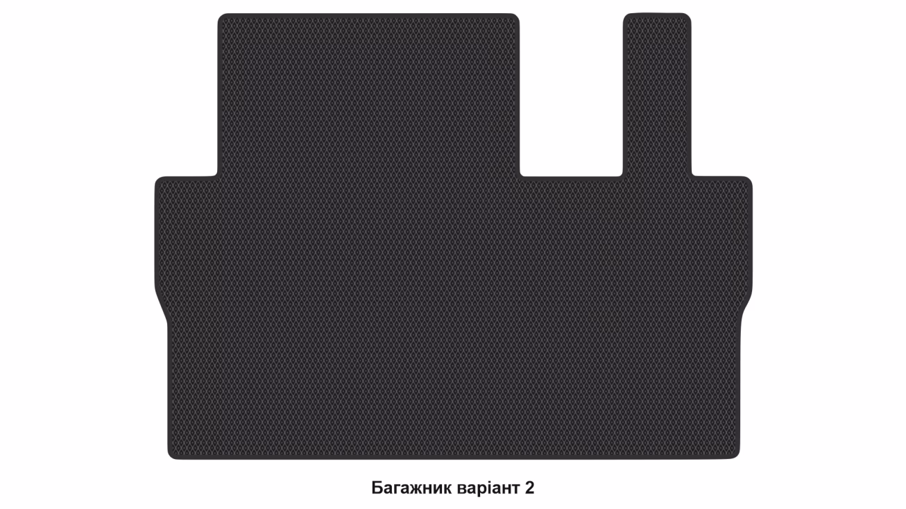 Interior mats for the Opel Zafira Life 2019-… IV generation EU VAN 8-seater - Фото 10