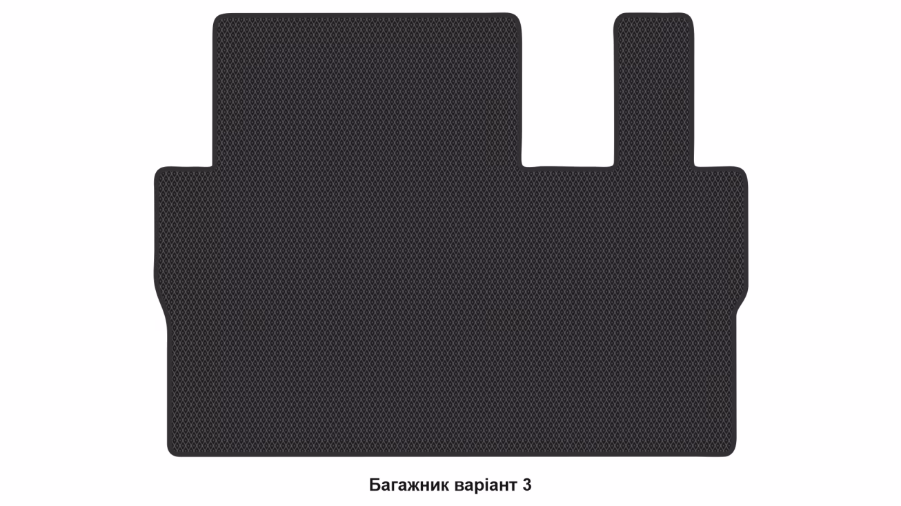 Interior mats for the Opel Zafira Life 2019-… IV generation EU VAN 8-seater - Фото 11