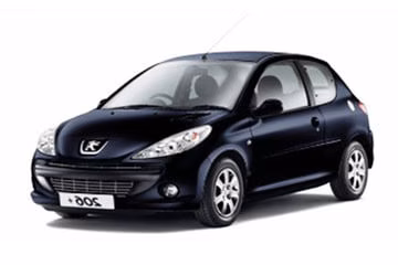 Interior mats for the Peugeot 206+ 2009-2013 I generation EU Hatchback restyling 3-door