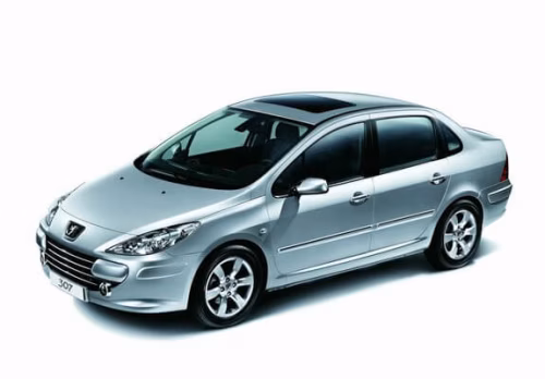 Interior mats for the Peugeot 307 2001-2008 I generation EU Sedan