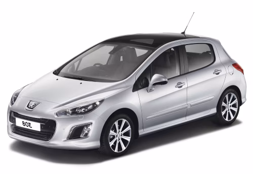 Interior mats for the Peugeot 308 2007-2013 I generation EU Hatchback 5-door