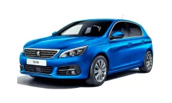 Коврики в салон Peugeot 308 2013 - 2021 II поколение EU Hatchback 5-ти дверная 