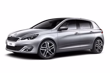 Interior mats for the Peugeot 308 SW 2013-2017 II generation EU Universal pre-restyling