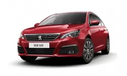 Коврики в салон Peugeot 308 SW 2017 - 2021 II поколение EU Universal рест 