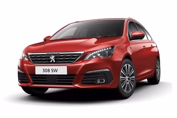 Interior mats for the Peugeot 308 SW 2017-2021 II generation EU Universal restyling