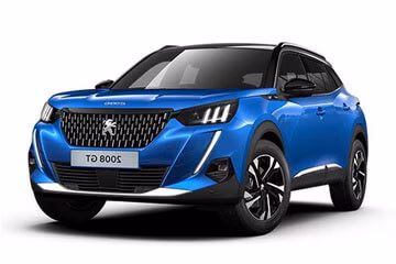 Interior mats for the Peugeot 2008 2019-… II generation EU Crossover