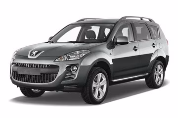 Interior mats for the Peugeot 4007 2007-2013 I generation EU Crossover 5-seater