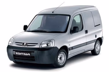 Interior mats for the Peugeot Partner 1996-2008 I generation EU VAN