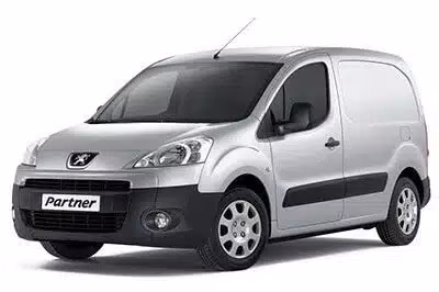 Interior mats for the Peugeot Partner 2008-2018 II generation EU VAN