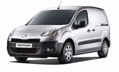 Interior mats for the Peugeot Partner 2008-2018 II generation EU VAN