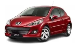 Коврики в салон Peugeot 207 2006 - 2012 I поколение EU Hatchback 3-х дверная 