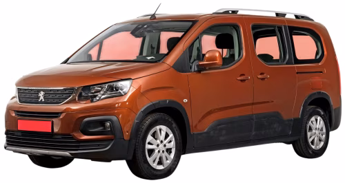 Interior mats for the Peugeot Rifter L2 2018-… I generation EU VAN 5-seater Long