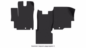 Interior mats for the Peugeot Boxer 2024-… II generation EU VAN restyling - Фото 3