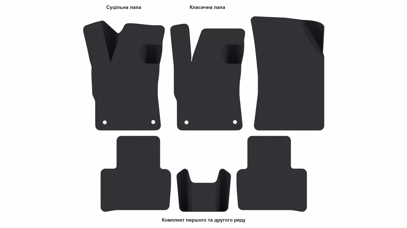 Interior mats for the Peugeot 308 SW (P5) 2021-… III generation EU Universal Hybrid (PHEV) - Фото 2