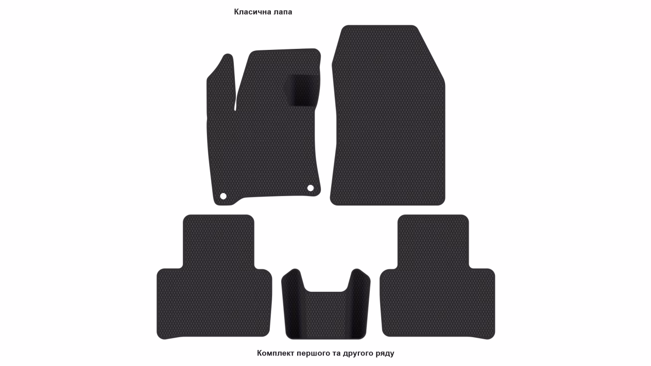 Interior mats for the Peugeot 308 SW (P5) 2021-… III generation EU Universal Hybrid (MHEV) - Фото 2