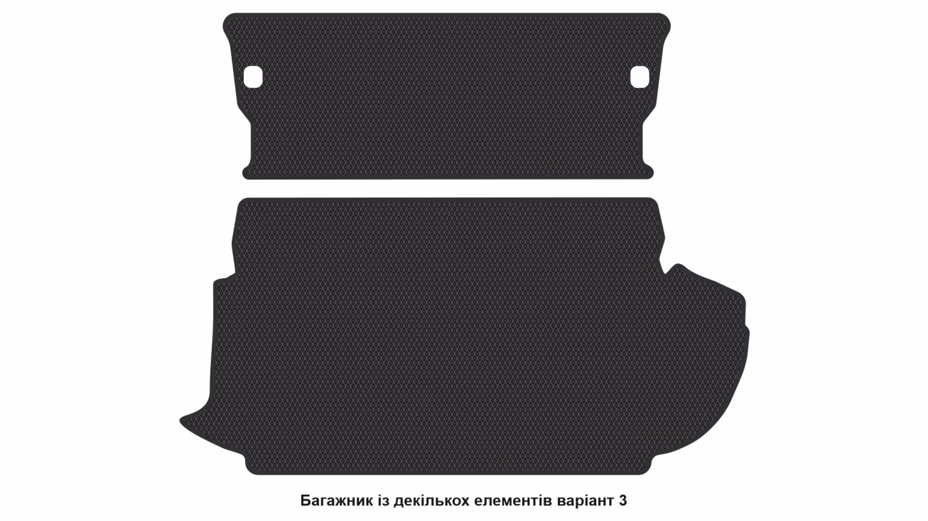 Interior mats for the Peugeot 4007 2007-2013 I generation EU Crossover 7-seater - Фото 6